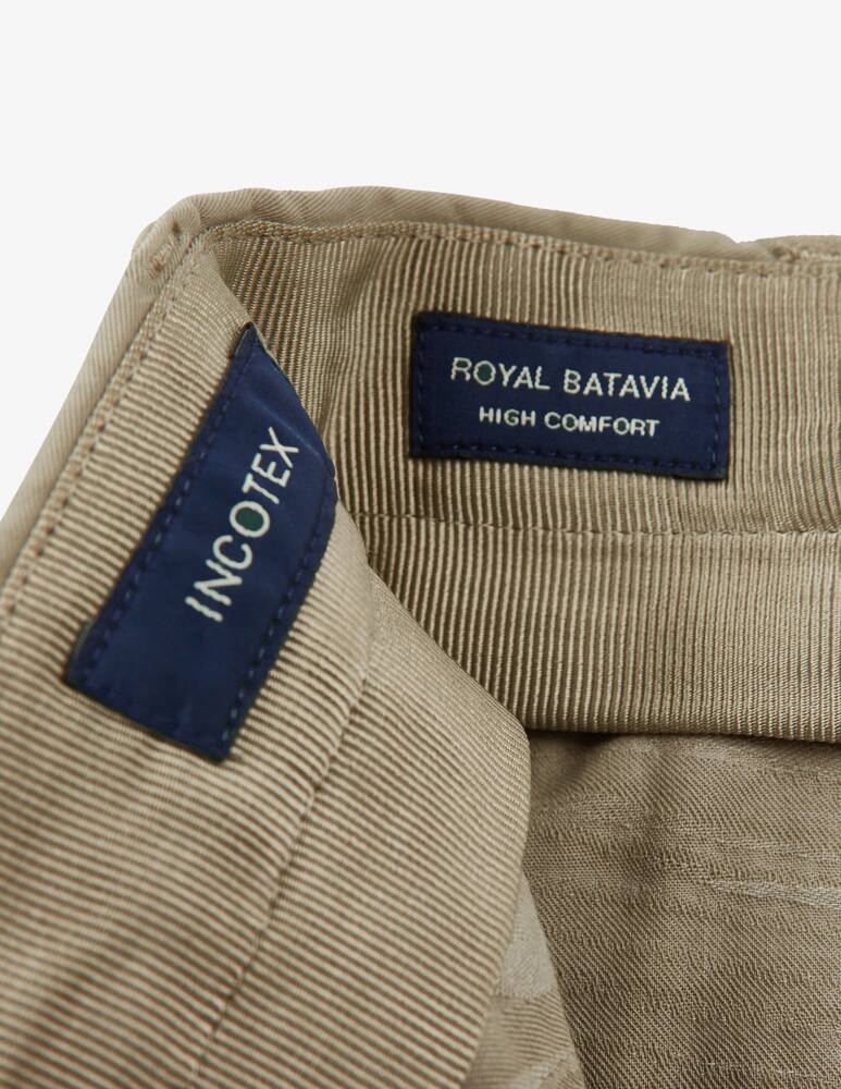 rinascente Slowear Incotex Pantalone regular fit in cotone certificato Royal Batavia