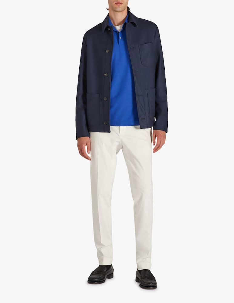 rinascente Slowear Polo slim fit in IceCotton organico