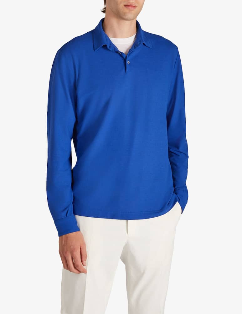 Slowear ZANONE - Polo slim fit in IceCotton organico - immagine 1 Slowear ZANONE - Polo slim fit in IceCotton organico - immagine 1
