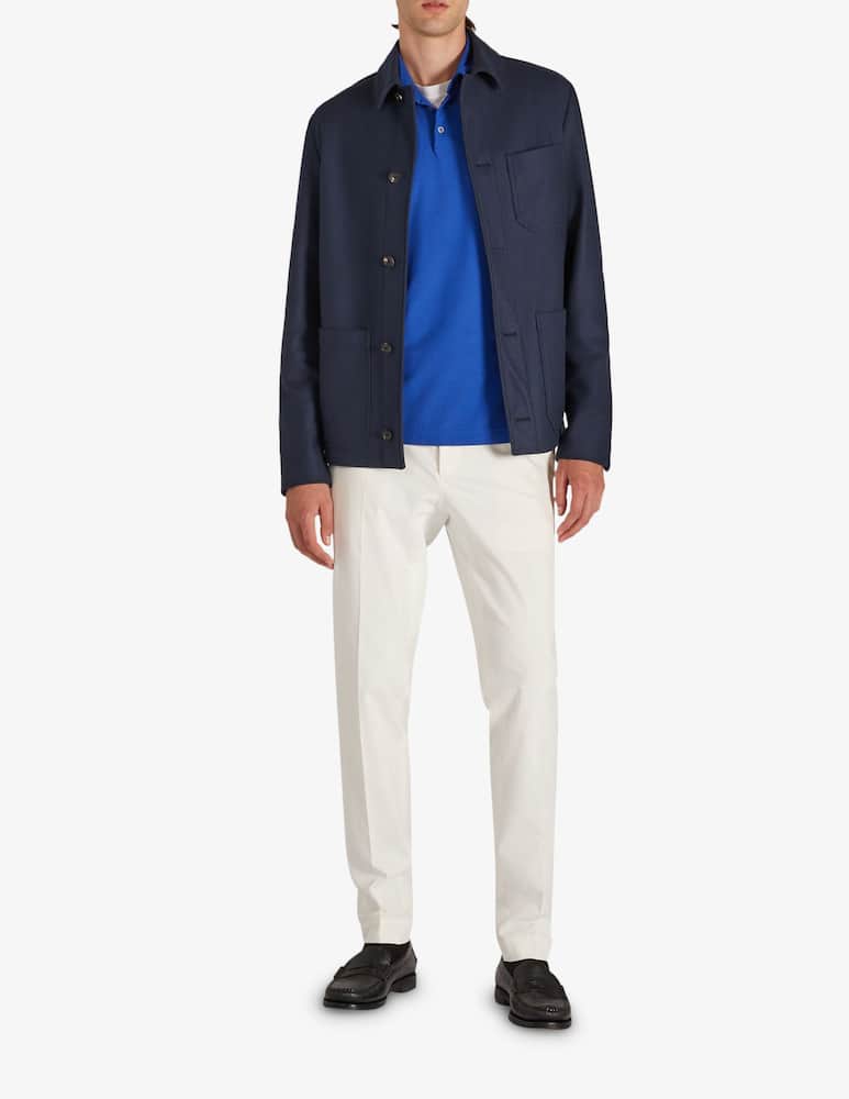 rinascente Slowear Zanone Polo slim fit in IceCotton organico