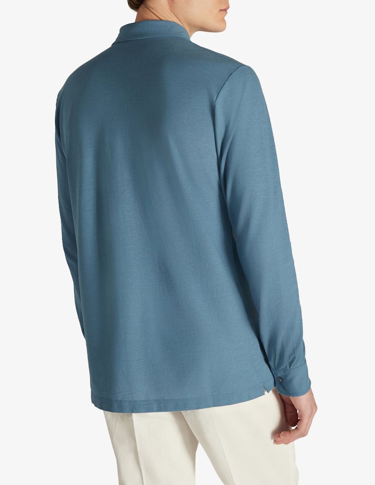 Slowear ZANONE - Camicia slim fit in IceCotton organico - immagine 2 Slowear ZANONE - Camicia slim fit in IceCotton organico - immagine 2
