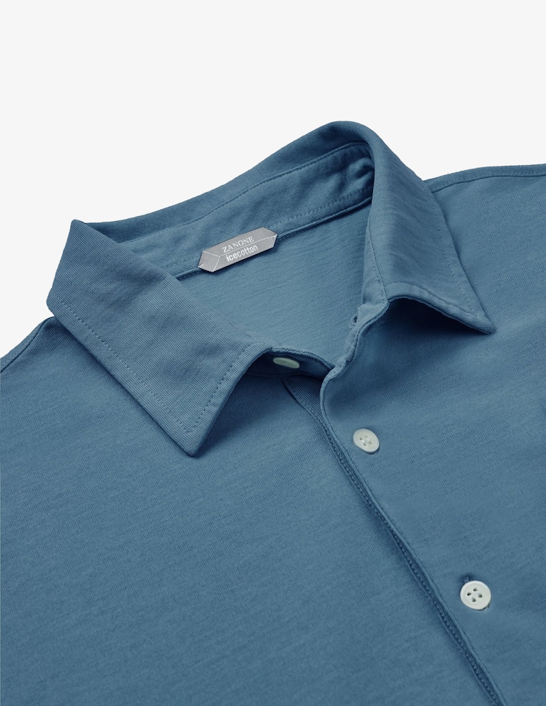 Slowear ZANONE - Camicia slim fit in IceCotton organico - immagine 6 Slowear ZANONE - Camicia slim fit in IceCotton organico - immagine 6