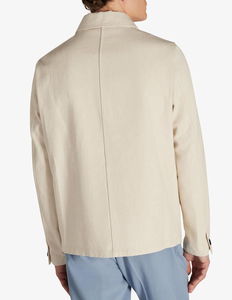 rinascente Slowear Montedoro Blusa regular fit in twill di cotone certificato