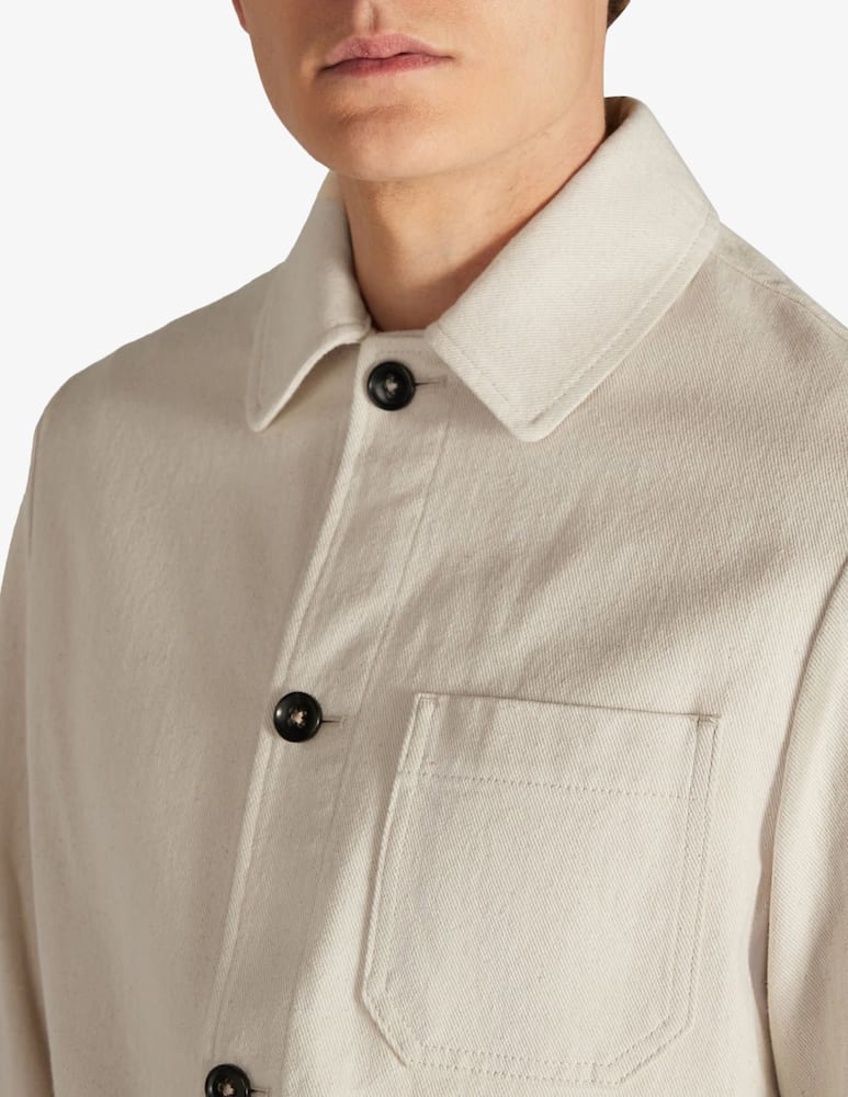 Slowear Montedoro Blusa regular fit in twill di cotone certificato - immagine 3 Slowear Montedoro Blusa regular fit in twill di cotone certificato - immagine 3