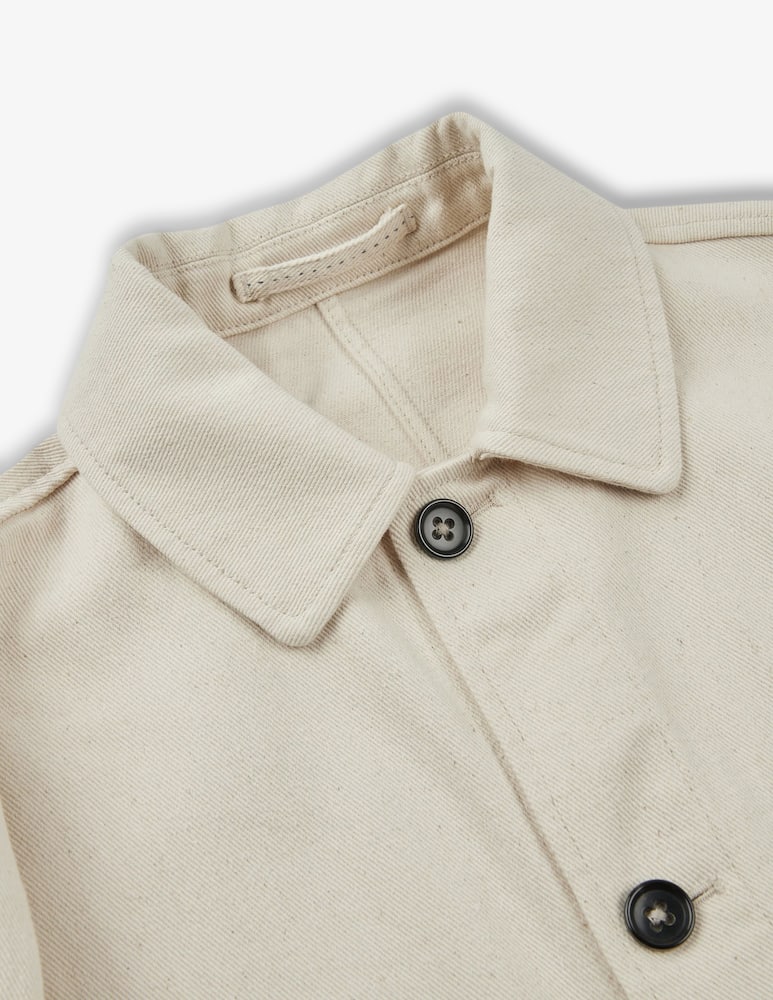 Slowear Montedoro Blusa regular fit in twill di cotone certificato - immagine 6 Slowear Montedoro Blusa regular fit in twill di cotone certificato - immagine 6