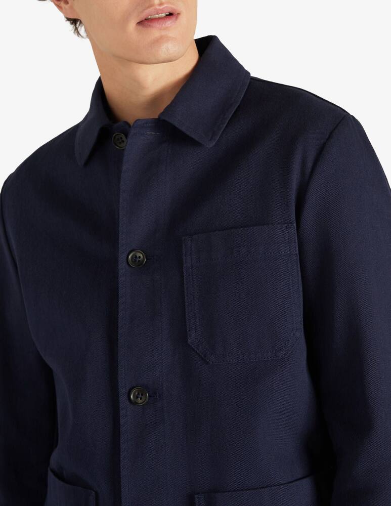 Slowear Montedoro Blusa regular fit in twill di cotone certificato - immagine 4 Slowear Montedoro Blusa regular fit in twill di cotone certificato - immagine 4