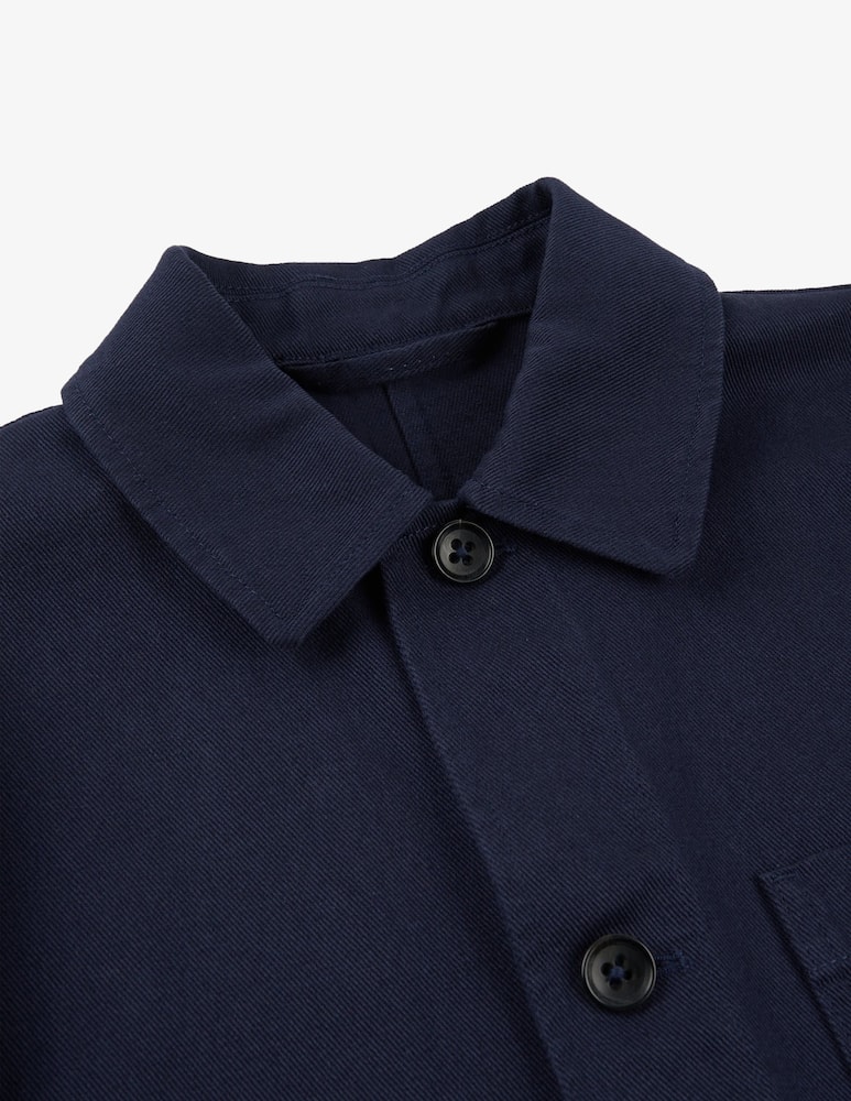rinascente Slowear Montedoro Blusa regular fit in twill di cotone certificato