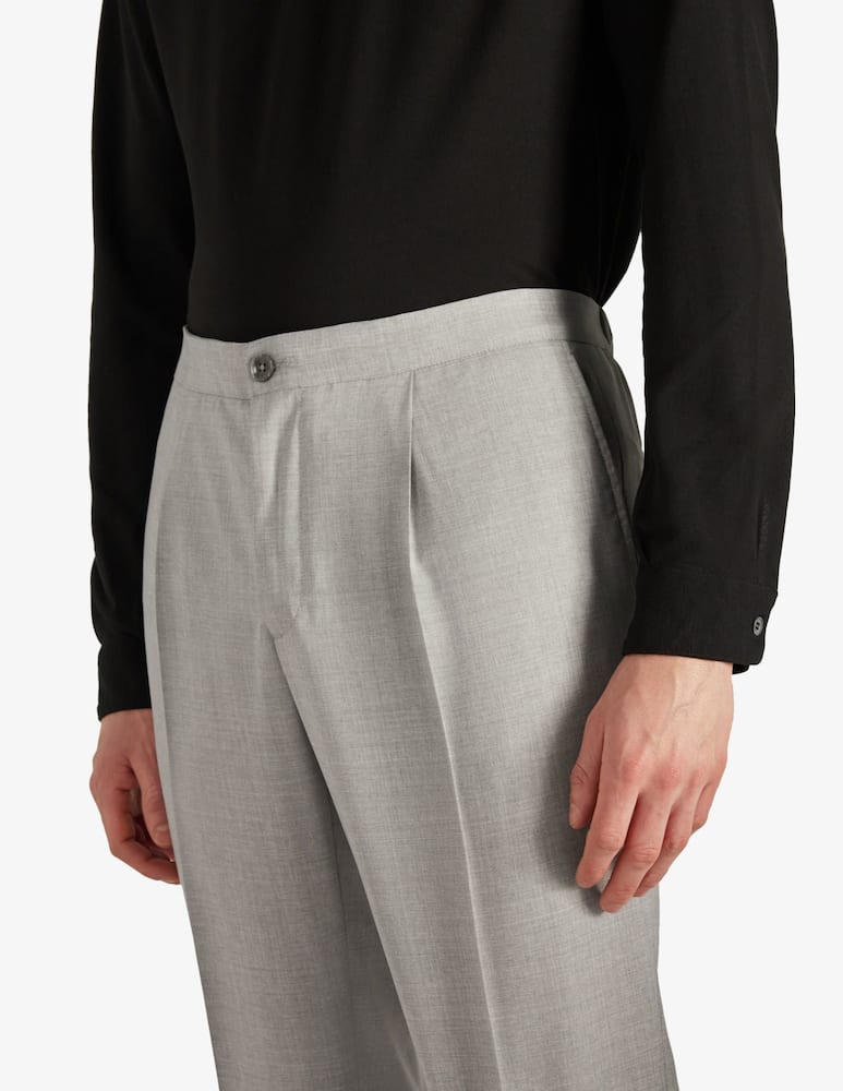 Slowear INCOTEX - Tapered-fit certified tropical wool trousers - picture 3 Slowear INCOTEX - Tapered-fit certified tropical wool trousers - picture 3