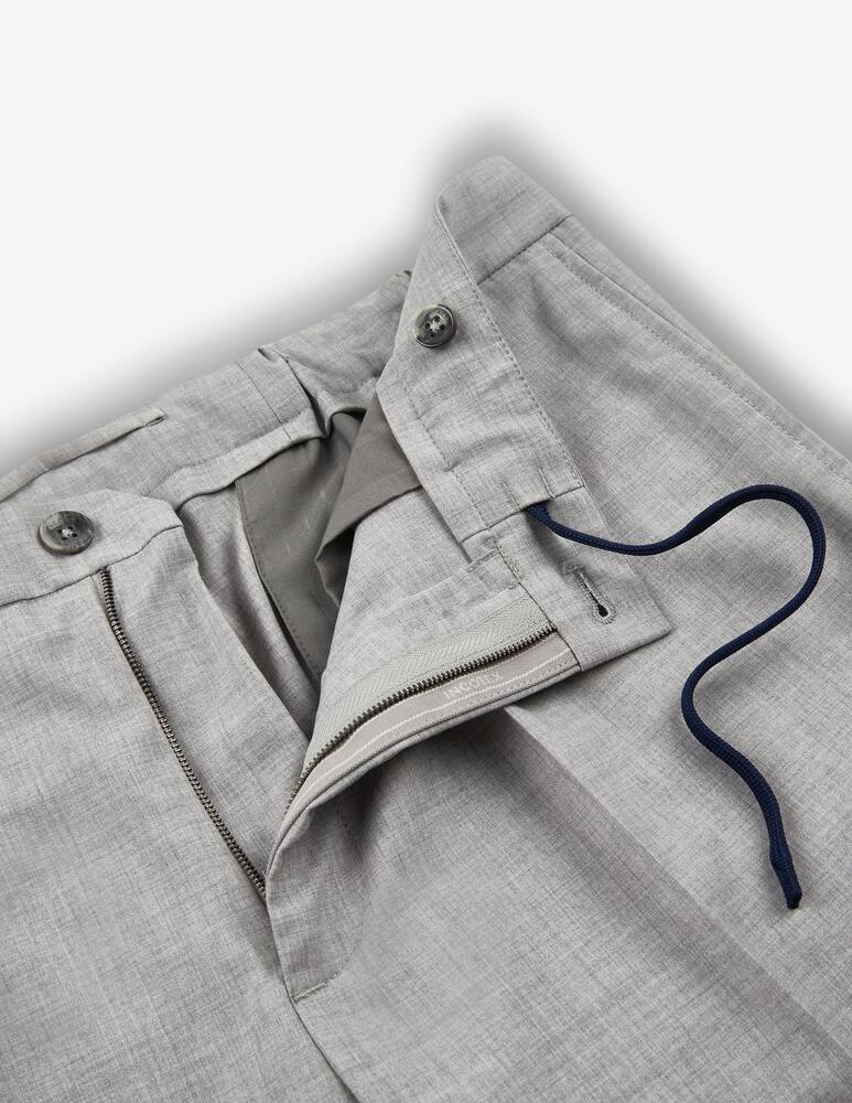 rinascente Slowear Incotex Pantalone tapered fit in lana tropical certificata