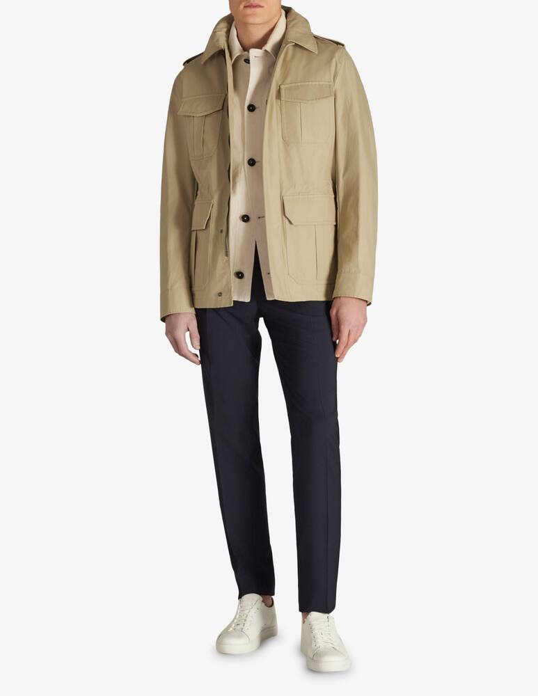 rinascente Slowear INCOTEX - Slim-fit certified tropical wool trousers