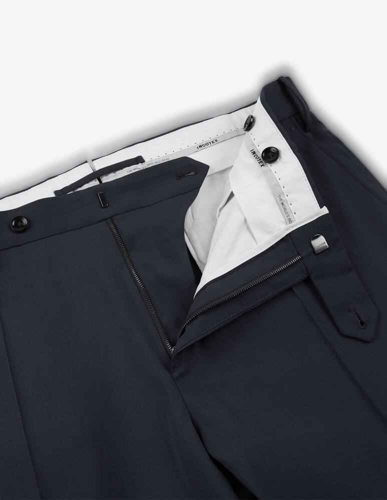 rinascente Slowear INCOTEX - Slim-fit certified tropical wool trousers