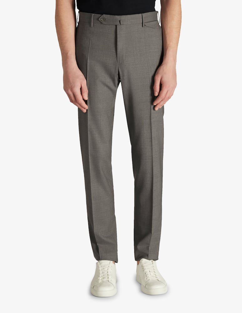 Slowear INCOTEX -  Slim-fit certified tropical wool trousers - picture 1