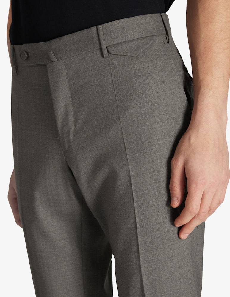 Slowear INCOTEX -  Slim-fit certified tropical wool trousers - picture 3
