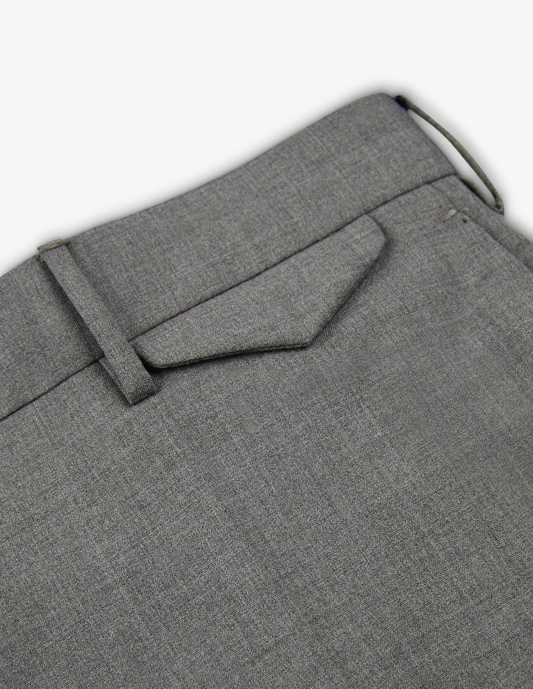 Slowear INCOTEX -  Slim-fit certified tropical wool trousers - picture 7