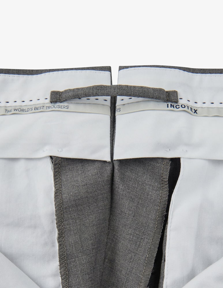 Slowear INCOTEX -  Slim-fit certified tropical wool trousers - picture 9