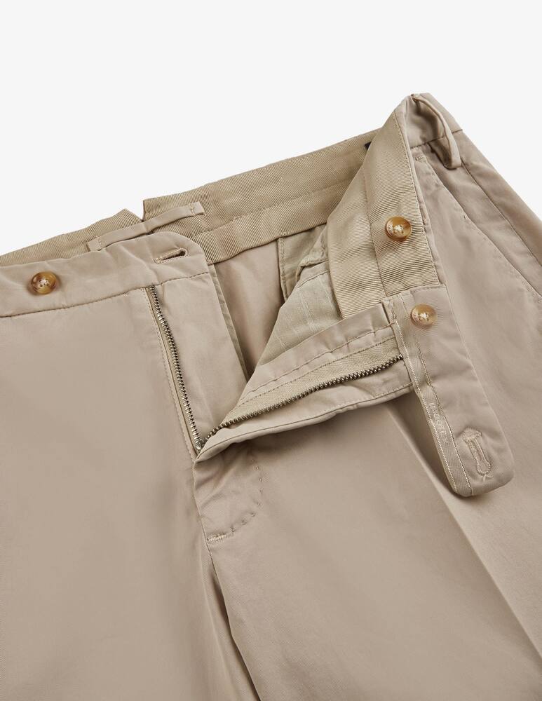 Slowear INCOTEX -  Regular fit Royal Batavia stretch cotton trousers - picture 5