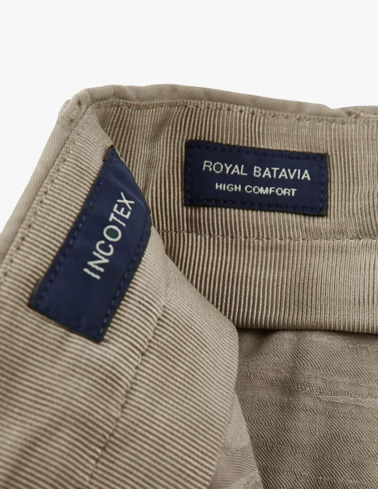Slowear INCOTEX -  Regular fit Royal Batavia stretch cotton trousers - picture 6