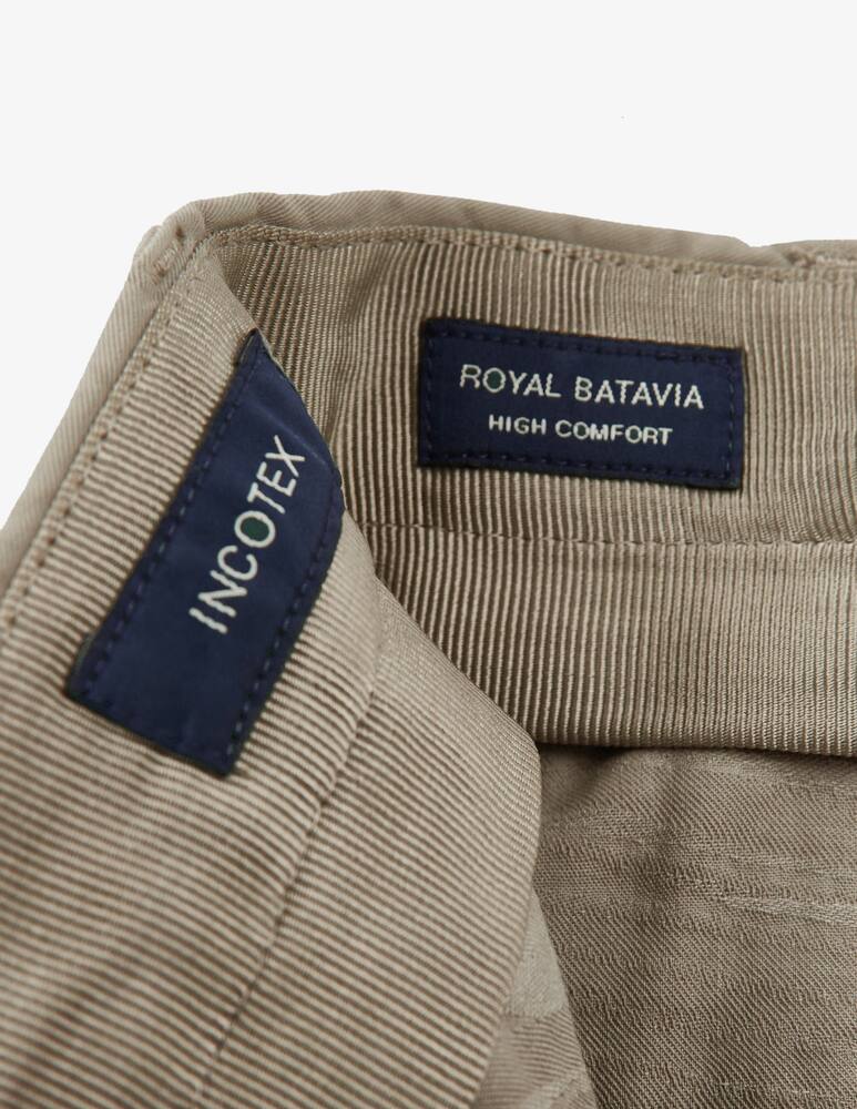 rinascente Slowear Incotex Pantalone Regular fit cotone stretch Royal Batavia