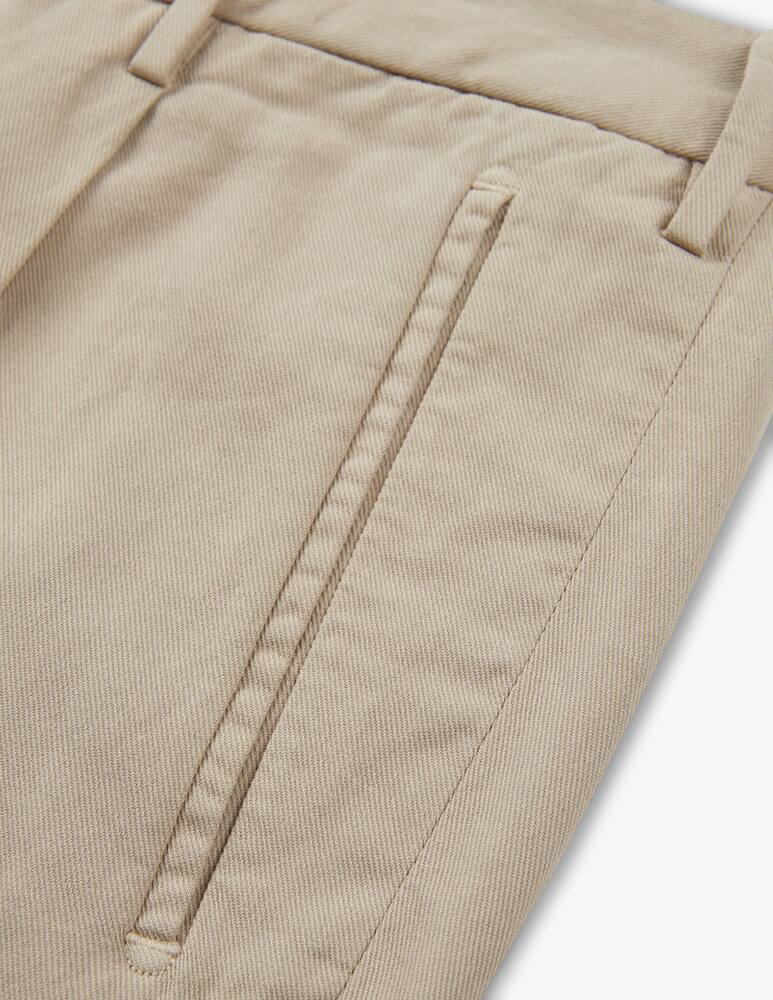 rinascente Slowear Incotex Pantalone tapered fit in cotone ice crêpe chinolino certificato