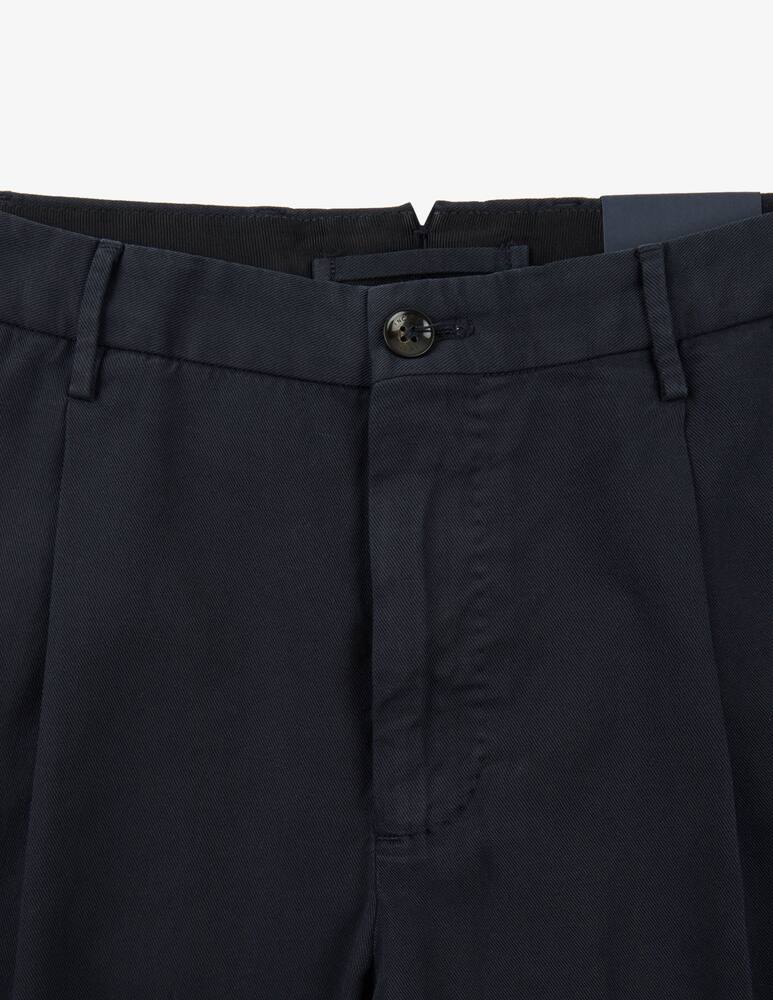 rinascente Slowear Incotex Pantalone tapered fit in cotone ice crêpe chinolino certificato