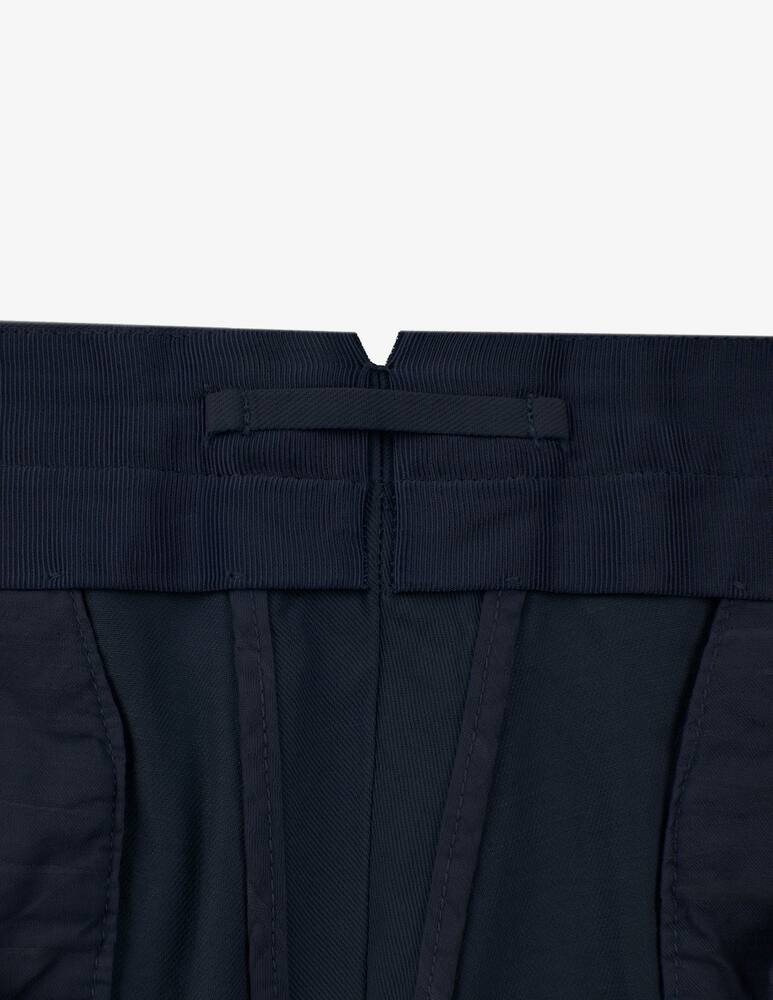 rinascente Slowear Incotex Pantalone tapered fit in cotone ice crêpe chinolino certificato