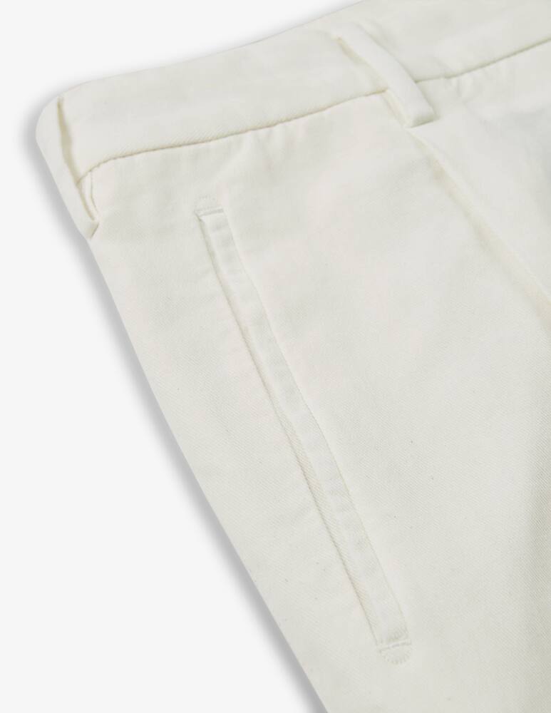 rinascente Slowear Incotex Tapered-fit trousers in certified ice crêpe Chinolino cotton 