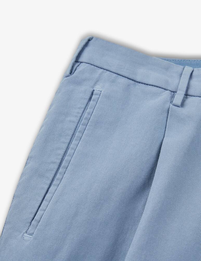 rinascente Slowear Incotex Pantalone tapered fit in cotone ice crêpe chinolino certificato