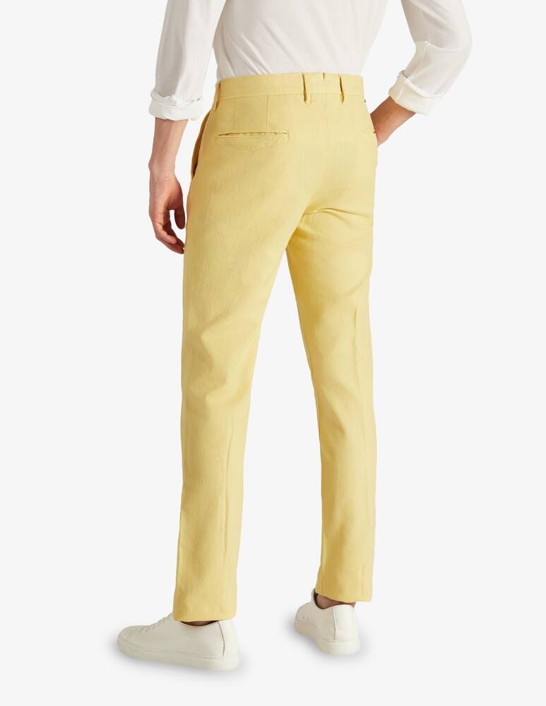 rinascente Slowear Incotex Pantalone slim fit in cotone e lino certificato