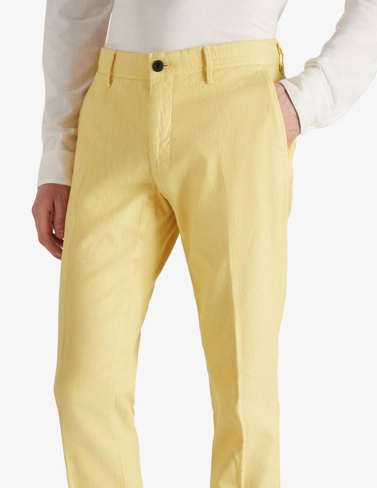 rinascente Slowear Incotex Pantalone slim fit in cotone e lino certificato