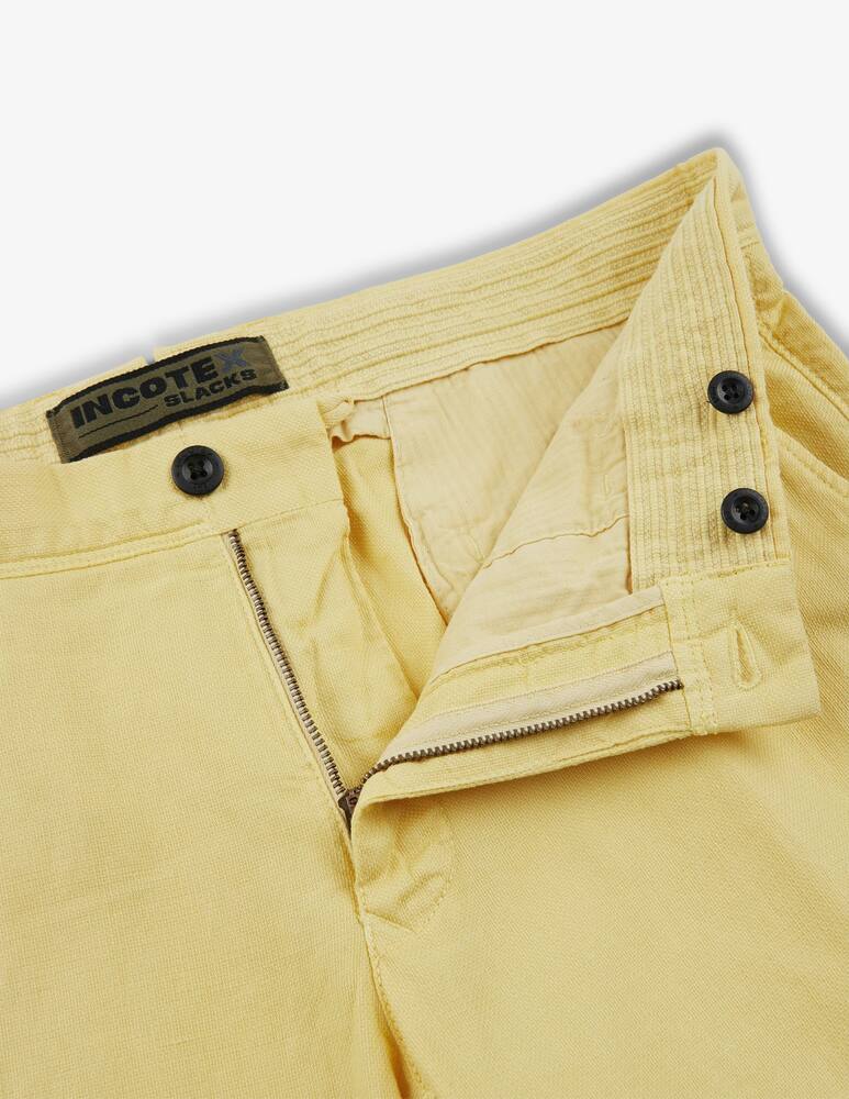 rinascente Slowear Incotex Pantalone slim fit in cotone e lino certificato