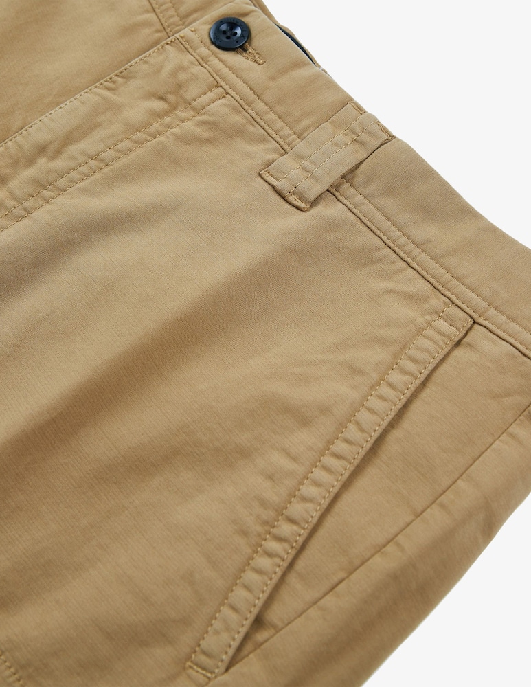 Slowear INCOTEX - Pantalone cargo tapered fit in summer satin certificato - immagine 3 Slowear INCOTEX - Pantalone cargo tapered fit in summer satin certificato - immagine 3