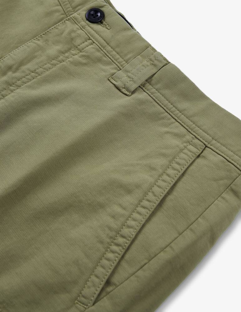 rinascente Slowear Incotex Pantalone cargo tapered fit in summer satin certificato
