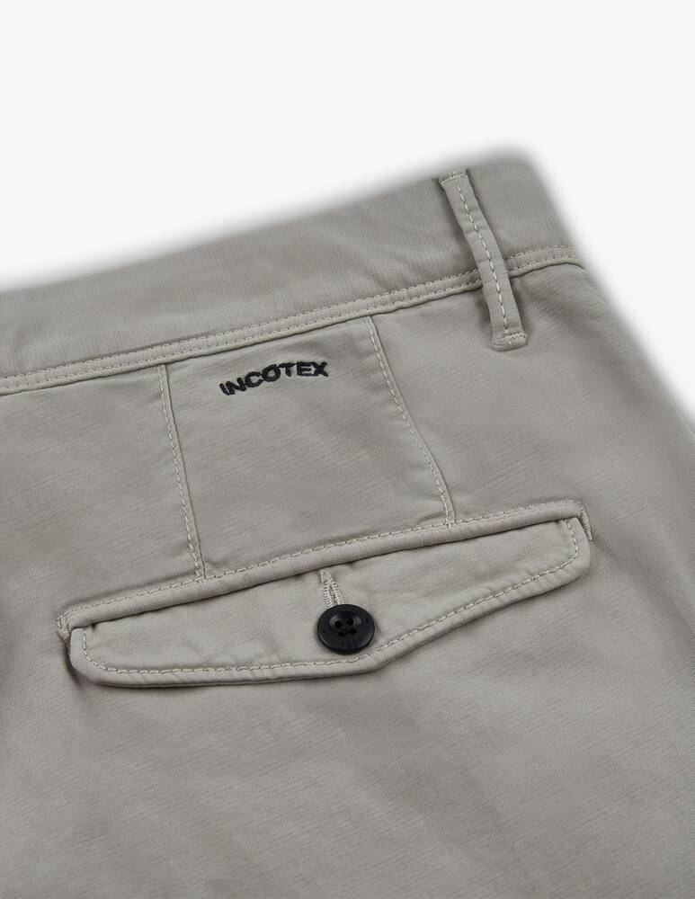 rinascente Slowear Incotex Tapered fit trousers in certified summer satin 