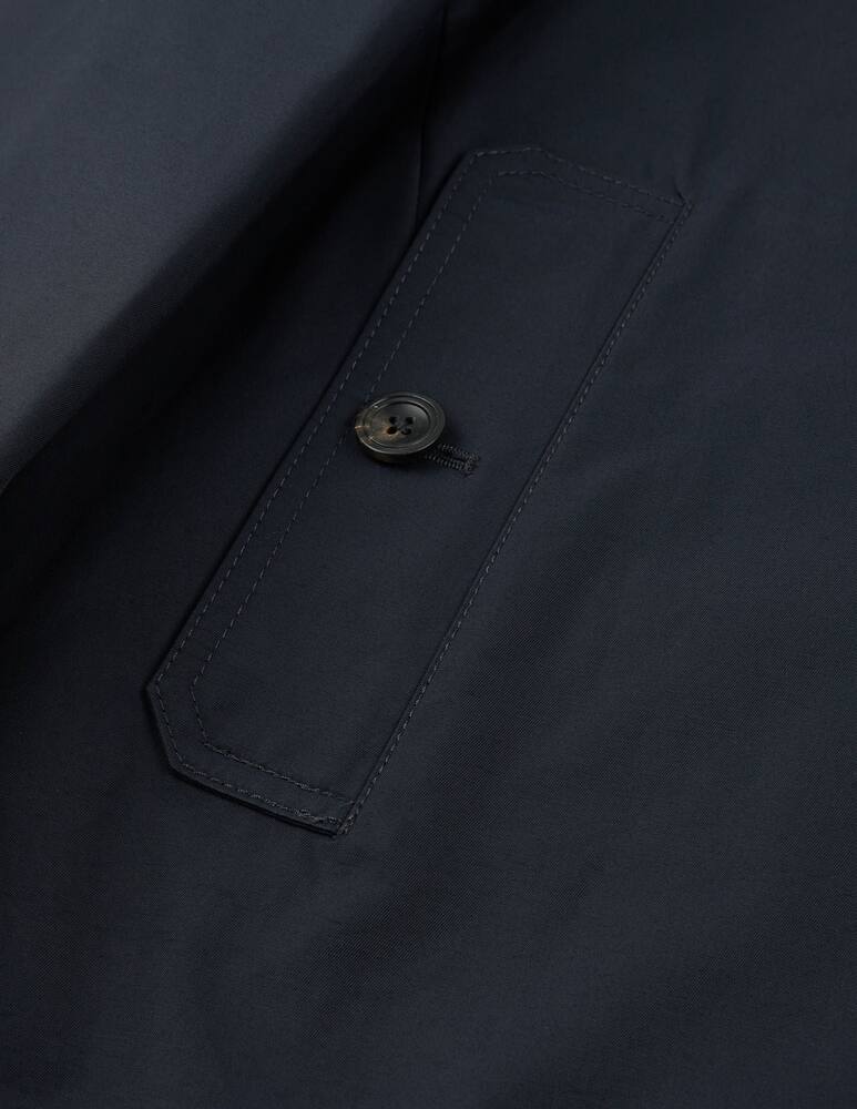 rinascente Slowear Montedoro Regular-fit carcoat in cotton and water-repellent technical fabric