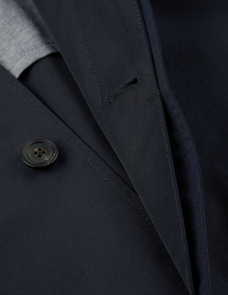 Slowear Montedoro Carcoat regular fit in cotone e tessuto tecnico idrorepellente - immagine 8 Slowear Montedoro Carcoat regular fit in cotone e tessuto tecnico idrorepellente - immagine 8