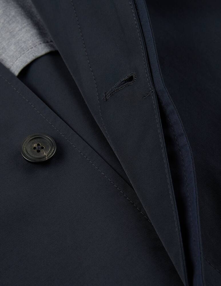 rinascente Slowear Montedoro Regular-fit carcoat in cotton and water-repellent technical fabric