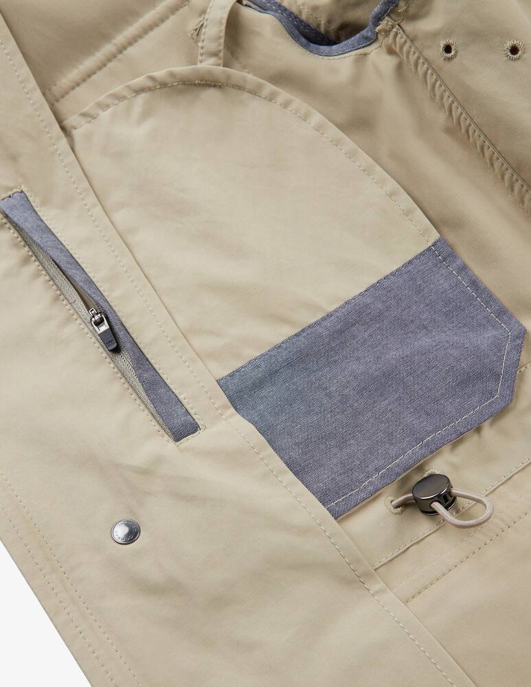 rinascente Slowear Montedoro Franchigia regular fit in cotone e tessuto tecnico idrorepellente