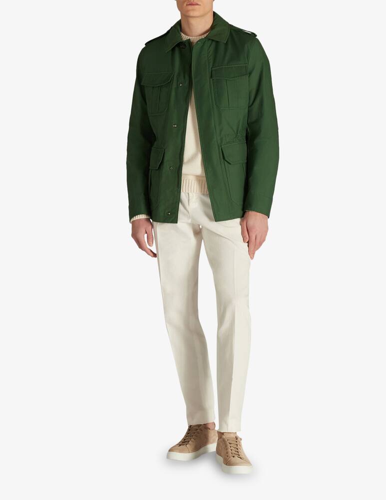 rinascente Slowear Montedoro Franchigia regular fit in cotone e tessuto tecnico idrorepellente