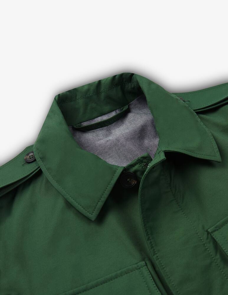 rinascente Slowear Montedoro Franchigia regular fit in cotone e tessuto tecnico idrorepellente