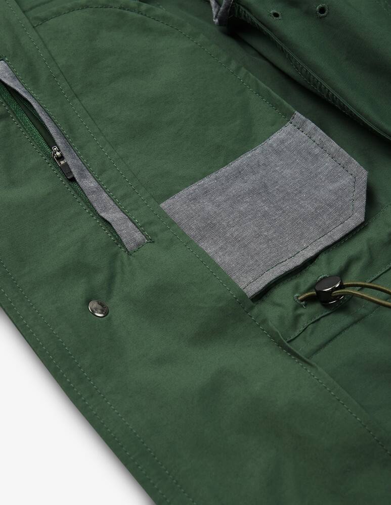 rinascente Slowear Montedoro Franchigia regular fit in cotone e tessuto tecnico idrorepellente