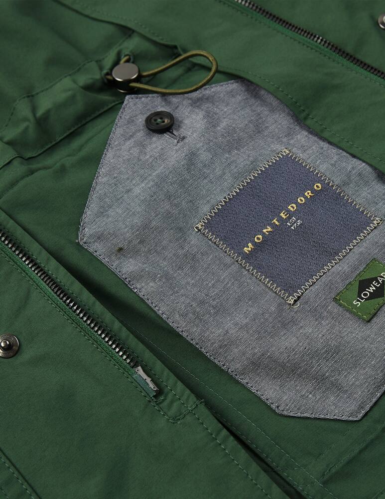 rinascente Slowear Montedoro Franchigia regular fit in cotone e tessuto tecnico idrorepellente