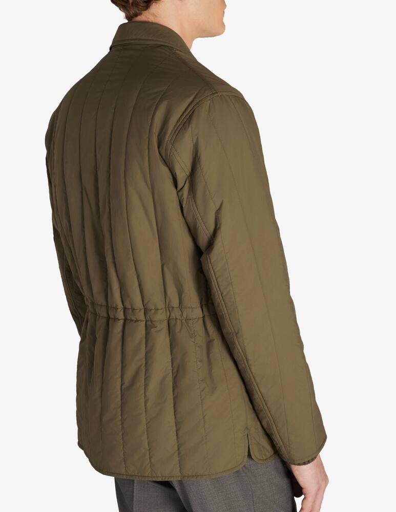 Slowear Montedoro Regular-fit padded shirt in water-repellent technical fabric - picture 2 Slowear Montedoro Regular-fit padded shirt in water-repellent technical fabric - picture 2