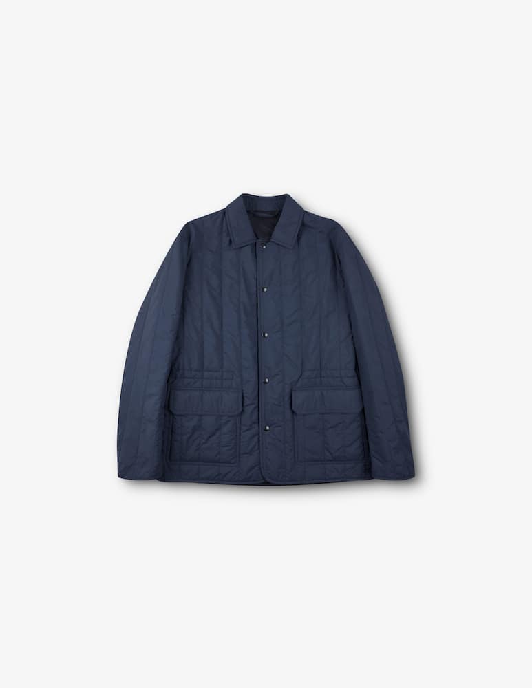 Slowear Montedoro Camicia imbottita regular fit in tessuto tecnico idrorepellente - immagine 5 Slowear Montedoro Camicia imbottita regular fit in tessuto tecnico idrorepellente - immagine 5