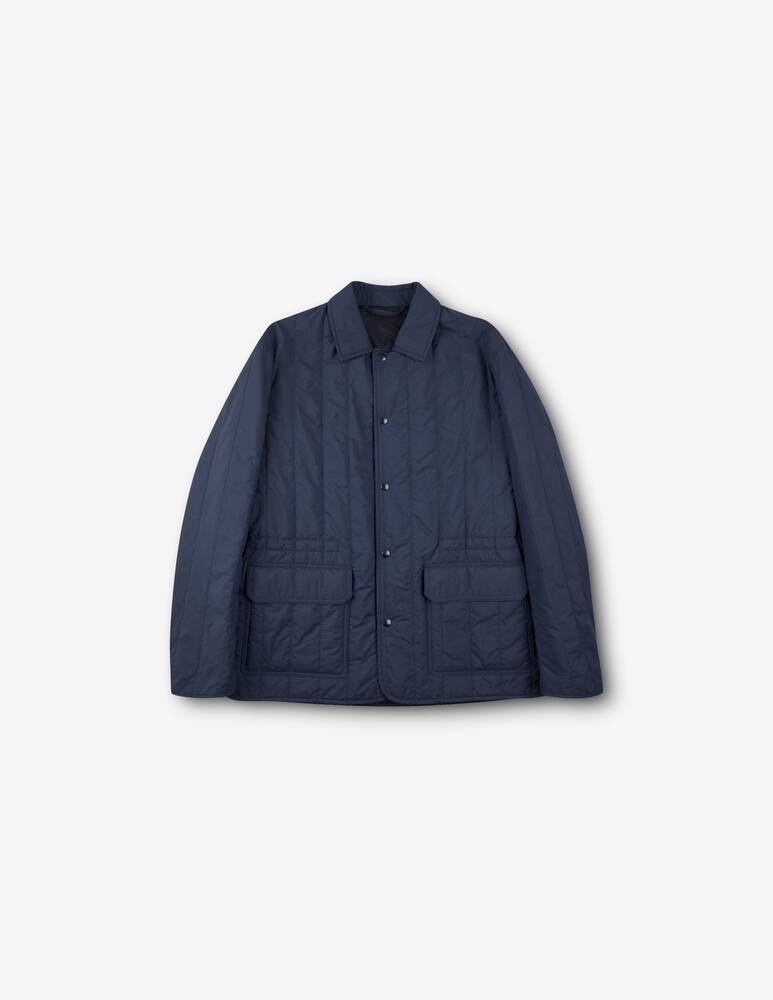 rinascente Slowear Montedoro Camicia imbottita regular fit in tessuto tecnico idrorepellente