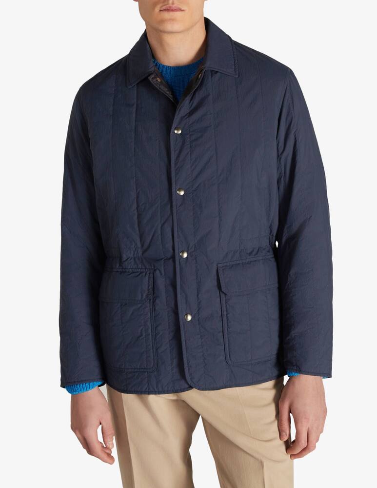 Slowear Montedoro Camicia imbottita regular fit in tessuto tecnico idrorepellente - immagine 1 Slowear Montedoro Camicia imbottita regular fit in tessuto tecnico idrorepellente - immagine 1