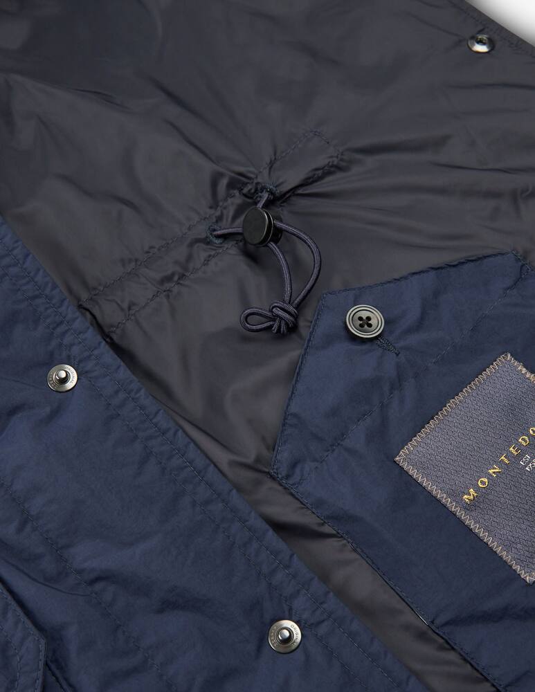 Slowear Montedoro Camicia imbottita regular fit in tessuto tecnico idrorepellente - immagine 7 Slowear Montedoro Camicia imbottita regular fit in tessuto tecnico idrorepellente - immagine 7