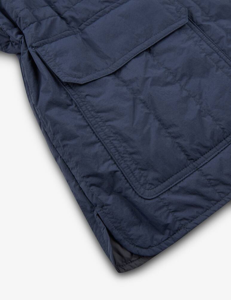 rinascente Slowear Montedoro Camicia imbottita regular fit in tessuto tecnico idrorepellente