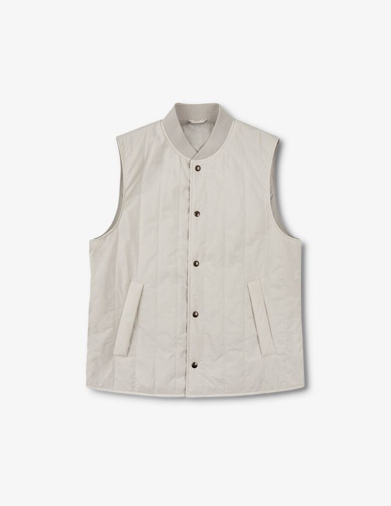 rinascente Slowear Montedoro Gilet imbottito regular fit in tessuto tecnico idrorepellente