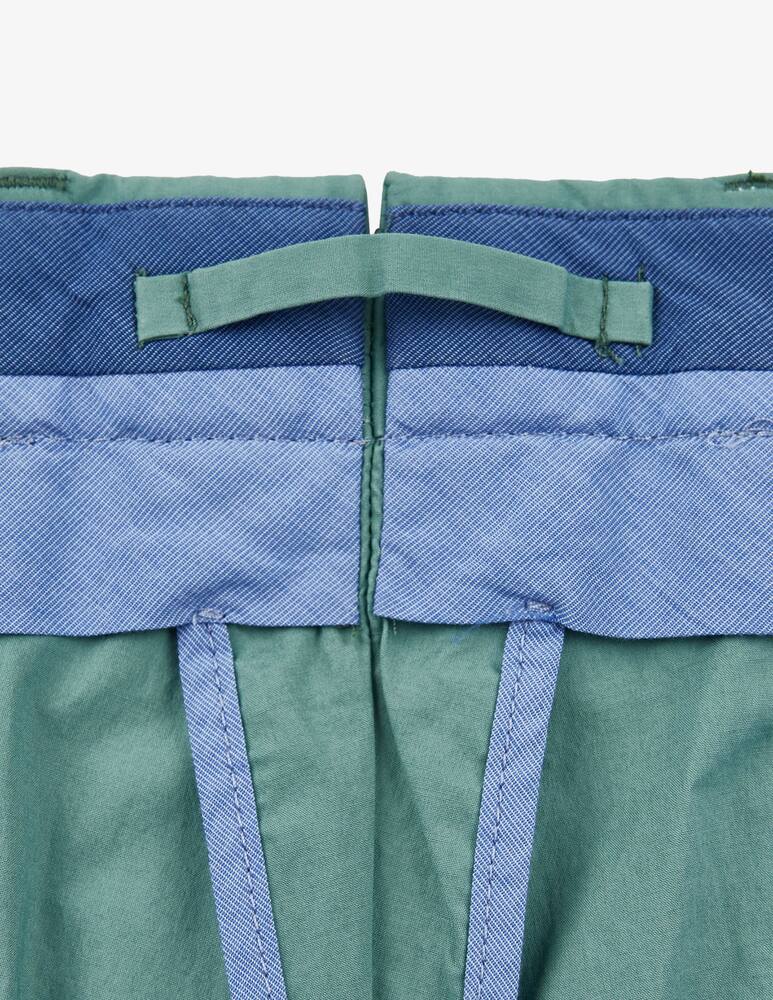 rinascente Slowear Incotex Slim-fit certified summer poplin trousers