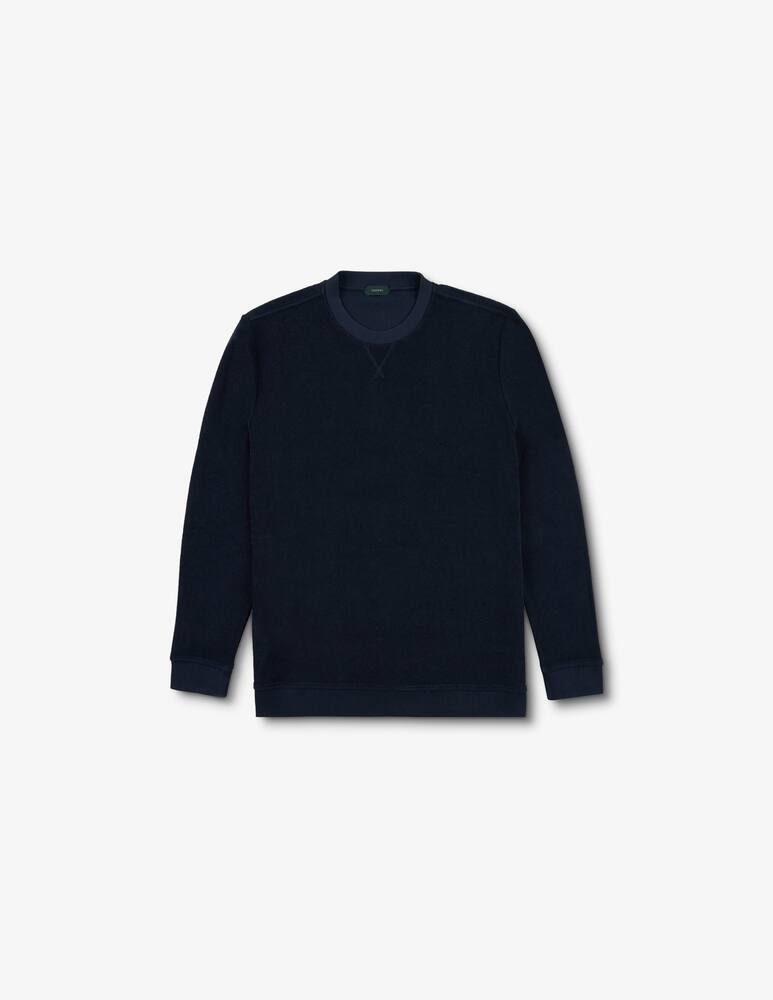 Slowear ZANONE - Regular-fit terry cotton sweatshirt - picture 5 Slowear ZANONE - Regular-fit terry cotton sweatshirt - picture 5